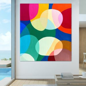 COLORED BUBBLES II