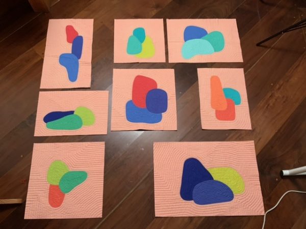 “Organic Shapes - how to sew round shapes. VIDEO - English” - Image 8
